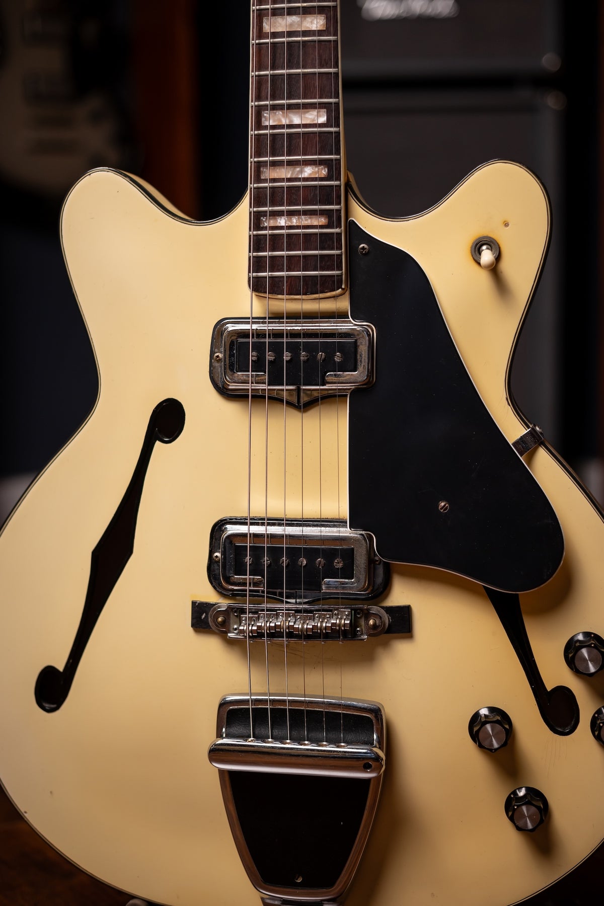 1967 Fender Coronado II Electric Guitar - Olympic White