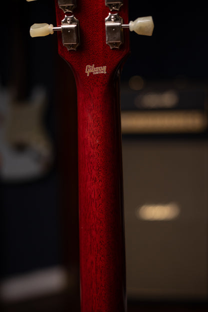 2014 Gibson Custom Shop Les Paul Long Scale Electric Guitar - Cherry Sunburst