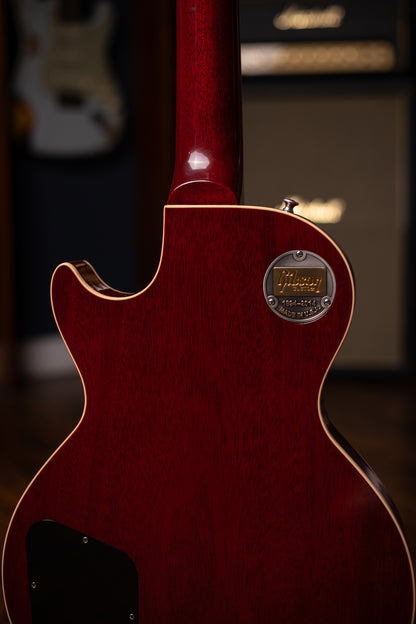 2014 Gibson Custom Shop Les Paul Long Scale Electric Guitar - Cherry Sunburst