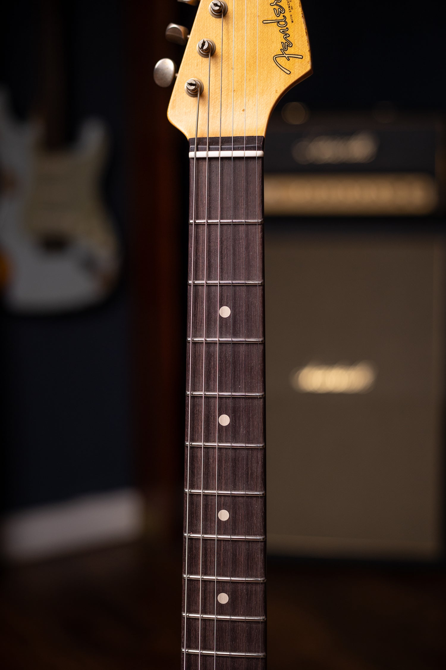 Fender Masterbuilt Greg Fessler '62 Stratocaster® Journeyman Relic® Electric Guitar  - Pale Sonic Blue 