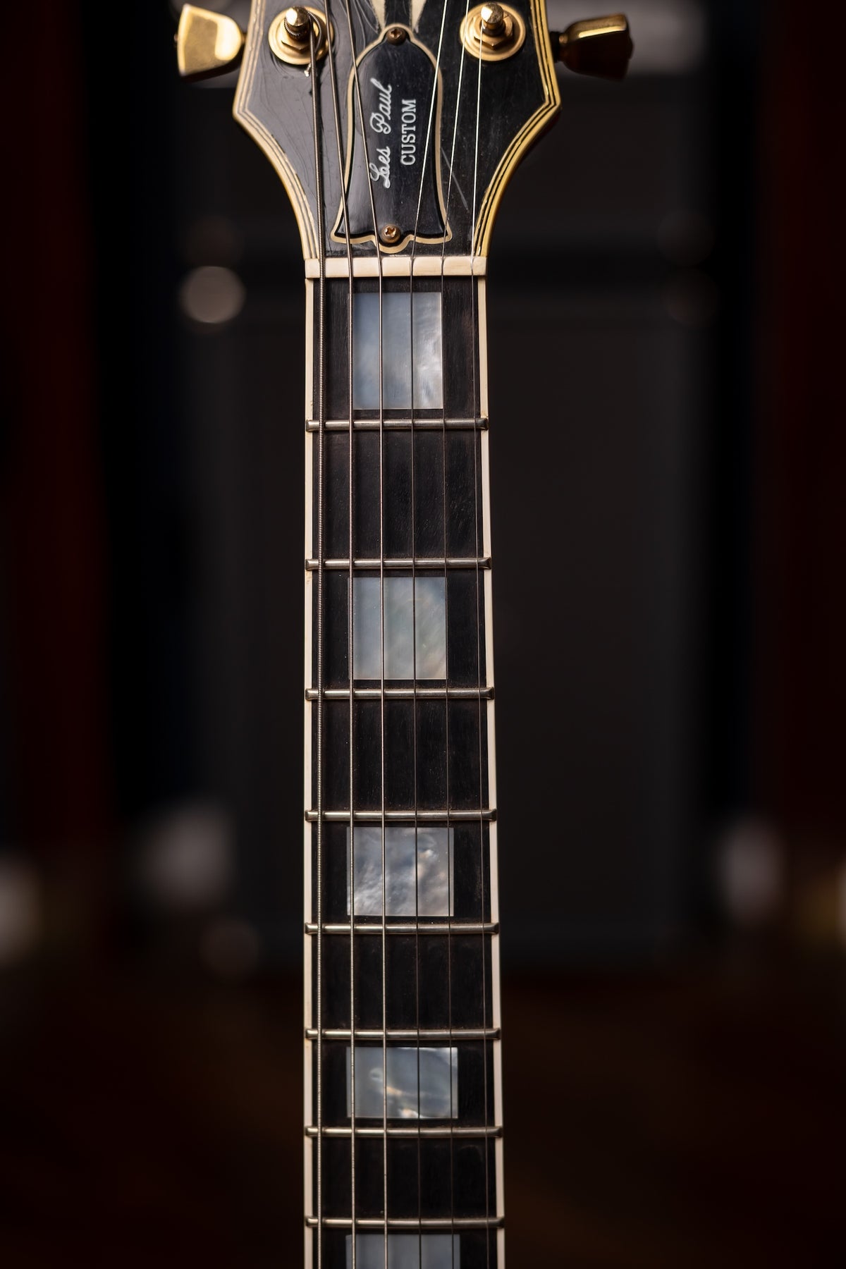 1971 Les Paul Custom Electric Guitar - Black