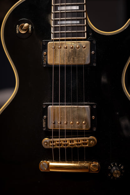 1971 Les Paul Custom Electric Guitar - Black