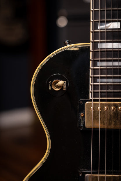 1971 Les Paul Custom Electric Guitar - Black
