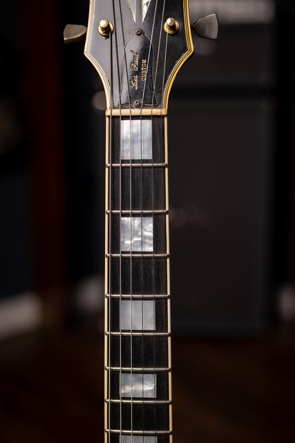 1985 Gibson Les Paul Custom Electric Guitar - Black