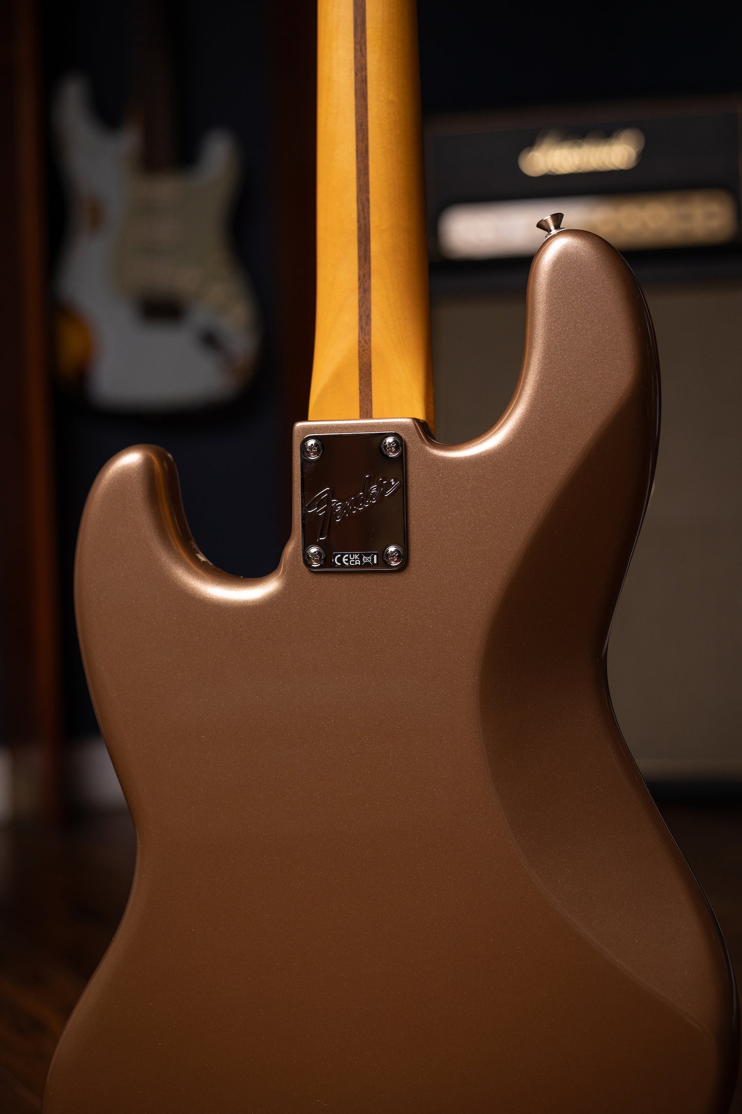 Fender American Professional Classic Jazz Bass - Faded Firemist Gold