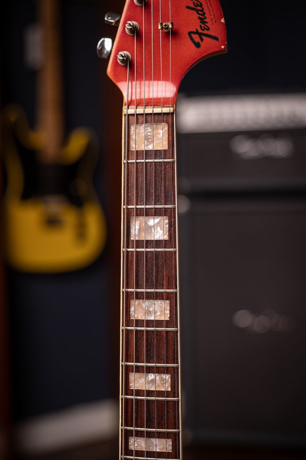 1969 Fender JazzMaster Electric Guitar - Candy Apple Red
