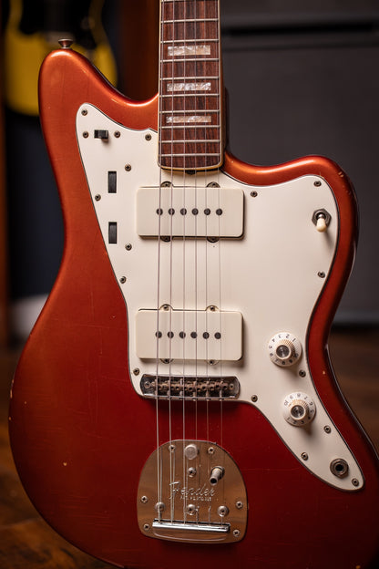 1969 Fender JazzMaster Electric Guitar - Candy Apple Red