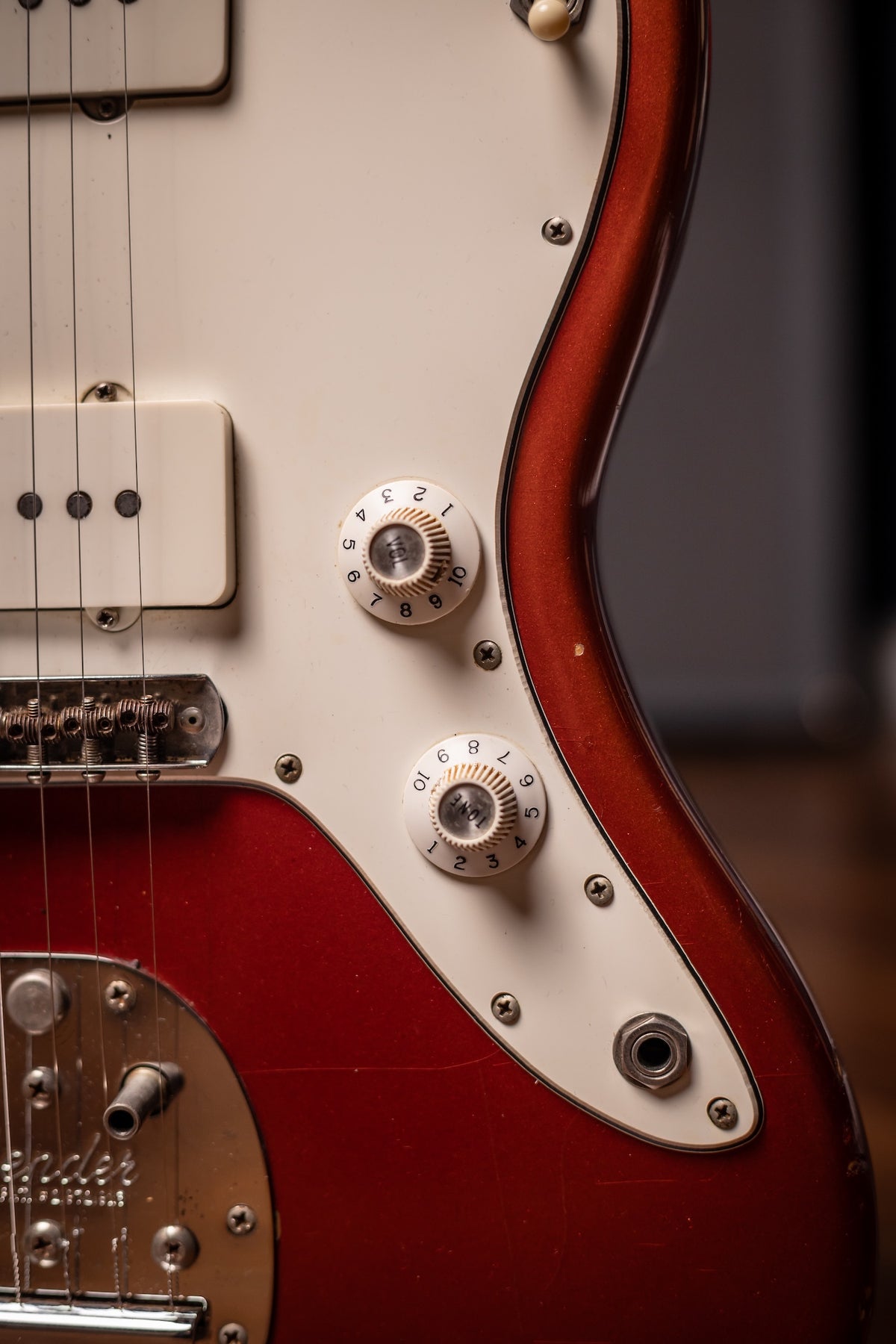 1969 Fender JazzMaster Electric Guitar - Candy Apple Red