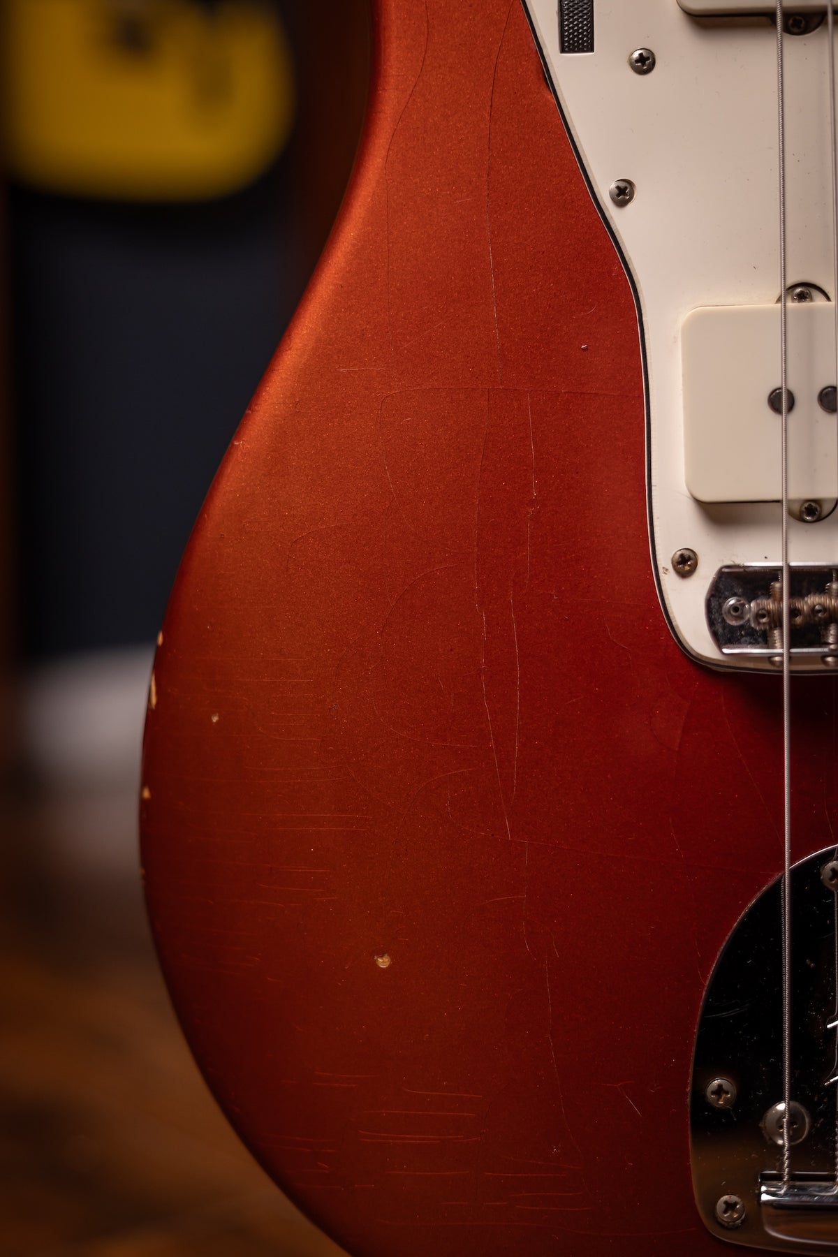 1969 Fender JazzMaster Electric Guitar - Candy Apple Red