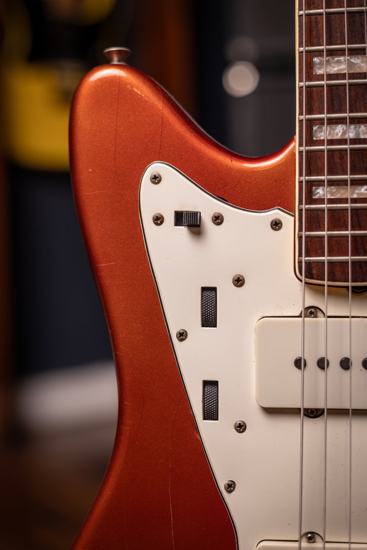 1969 Fender JazzMaster Electric Guitar - Candy Apple Red