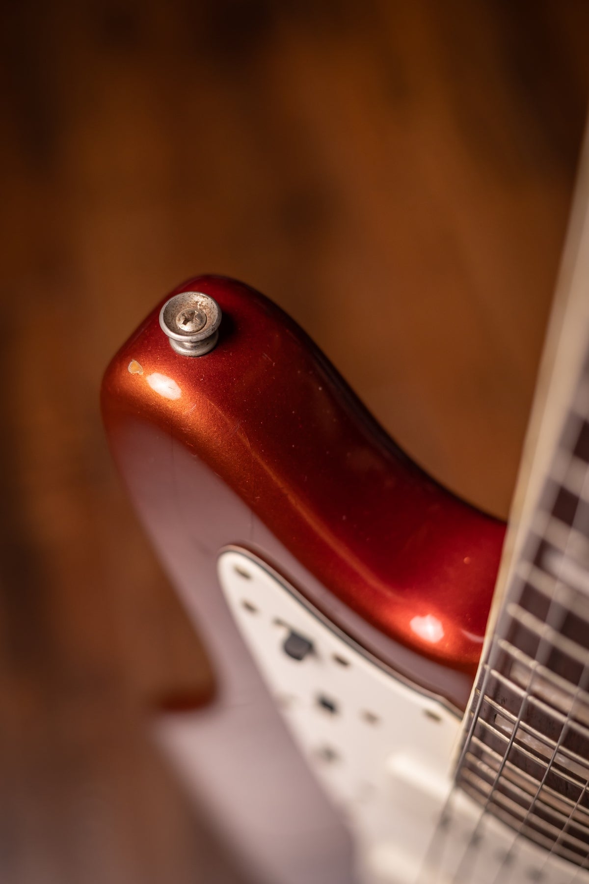 1969 Fender JazzMaster Electric Guitar - Candy Apple Red