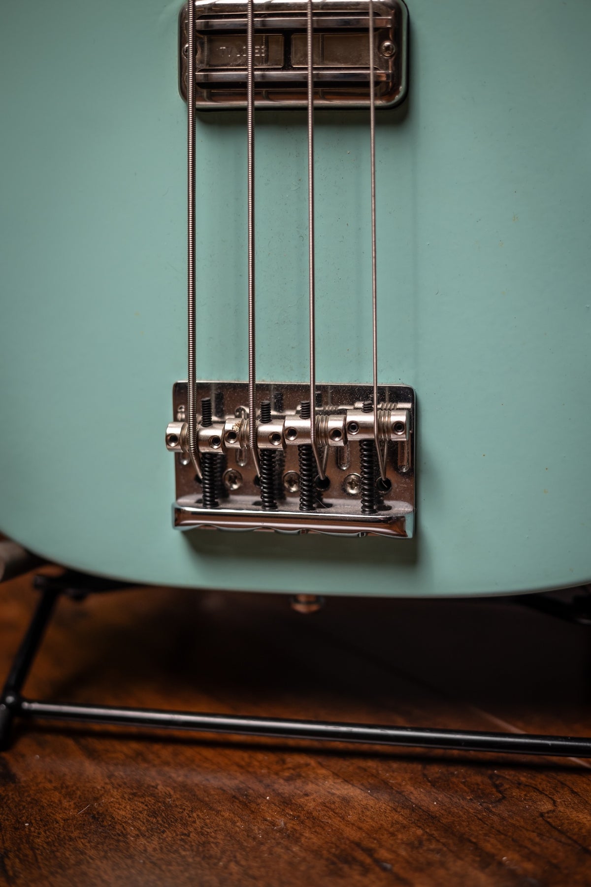 Pre-Owned PeterBuilt Cabrontia Electric Bass - Surf Green