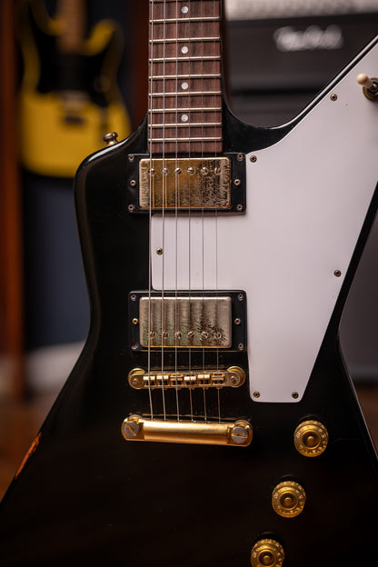 1978 Gibson Explorer Electric Guitar - Black