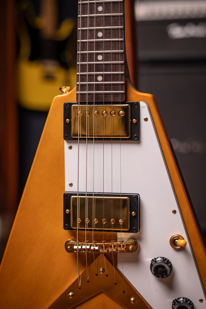 Pre-Owned Epiphone Limited Edition '58 Korina Flying V Reissue - Natural