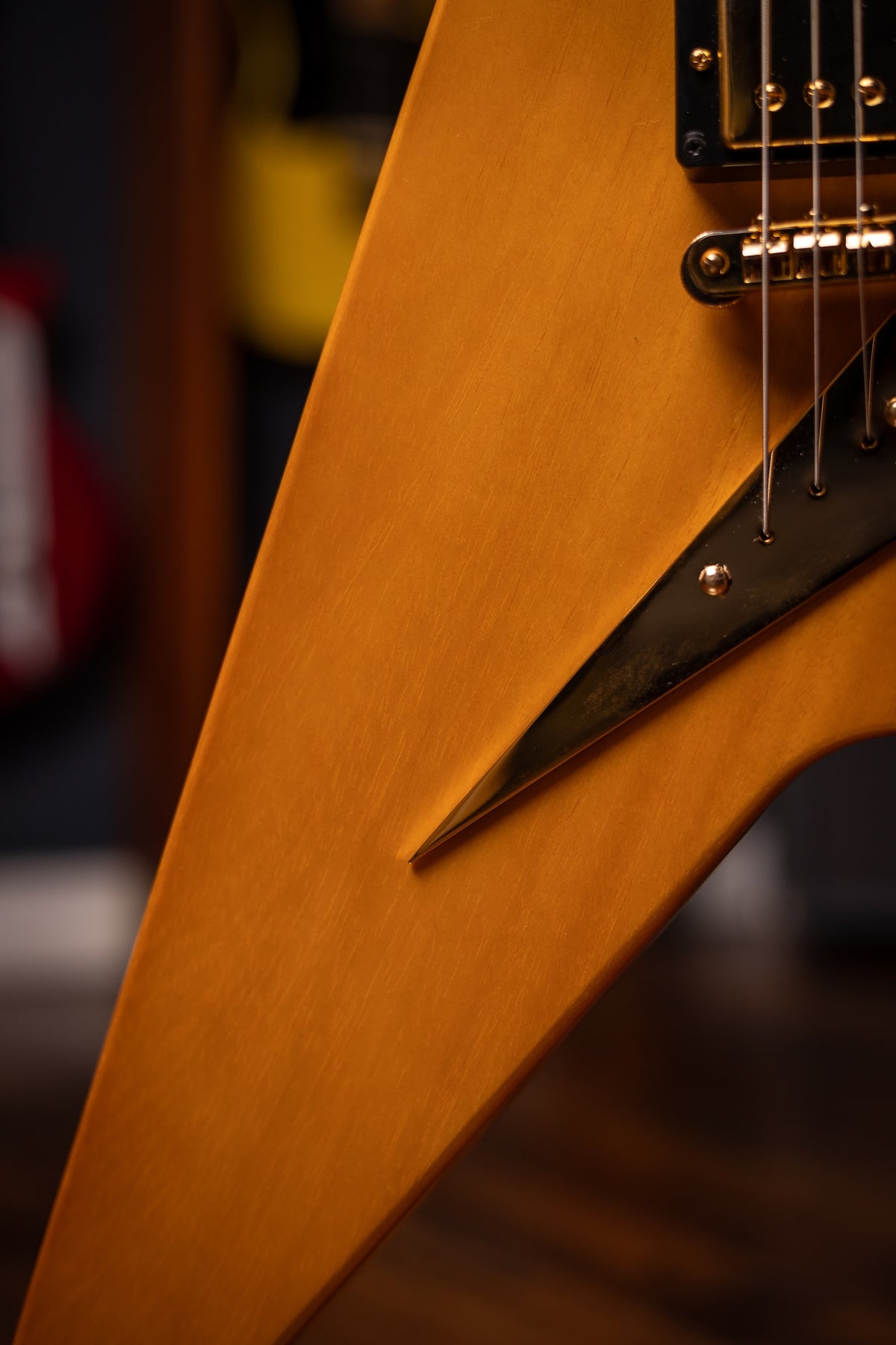 Pre-Owned Epiphone Limited Edition '58 Korina Flying V Reissue - Natural