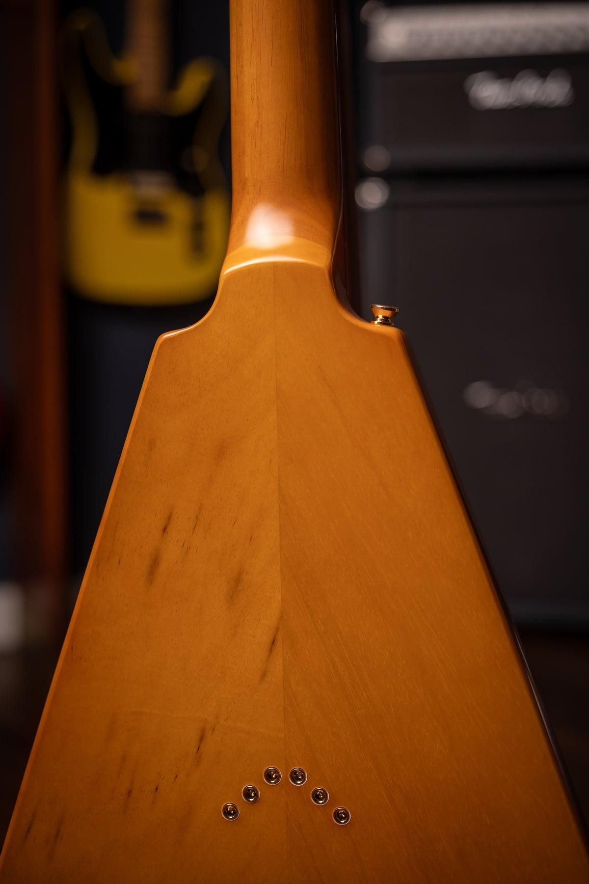Pre-Owned Epiphone Limited Edition '58 Korina Flying V Reissue - Natural