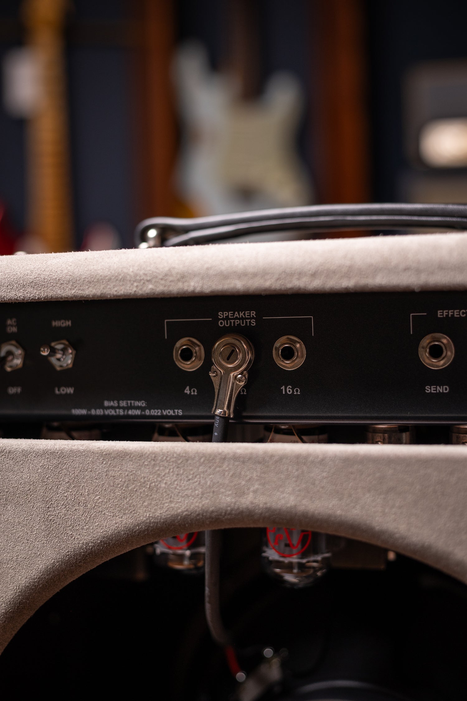 Two-Rock Traditional Clean 100 Watt 1x12” Tube Combo Amp - Dark Grey Suede, Vintage Silver Cloth, Black Piping, Silver Knobs