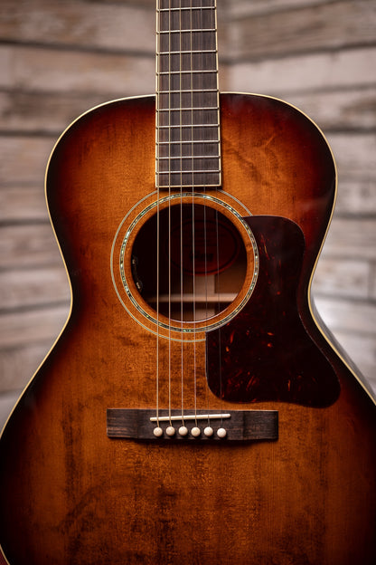 Pre-Owned Gibson Custom L-00 Standard Acoustic Electric Guitar - Grizzly Burst
