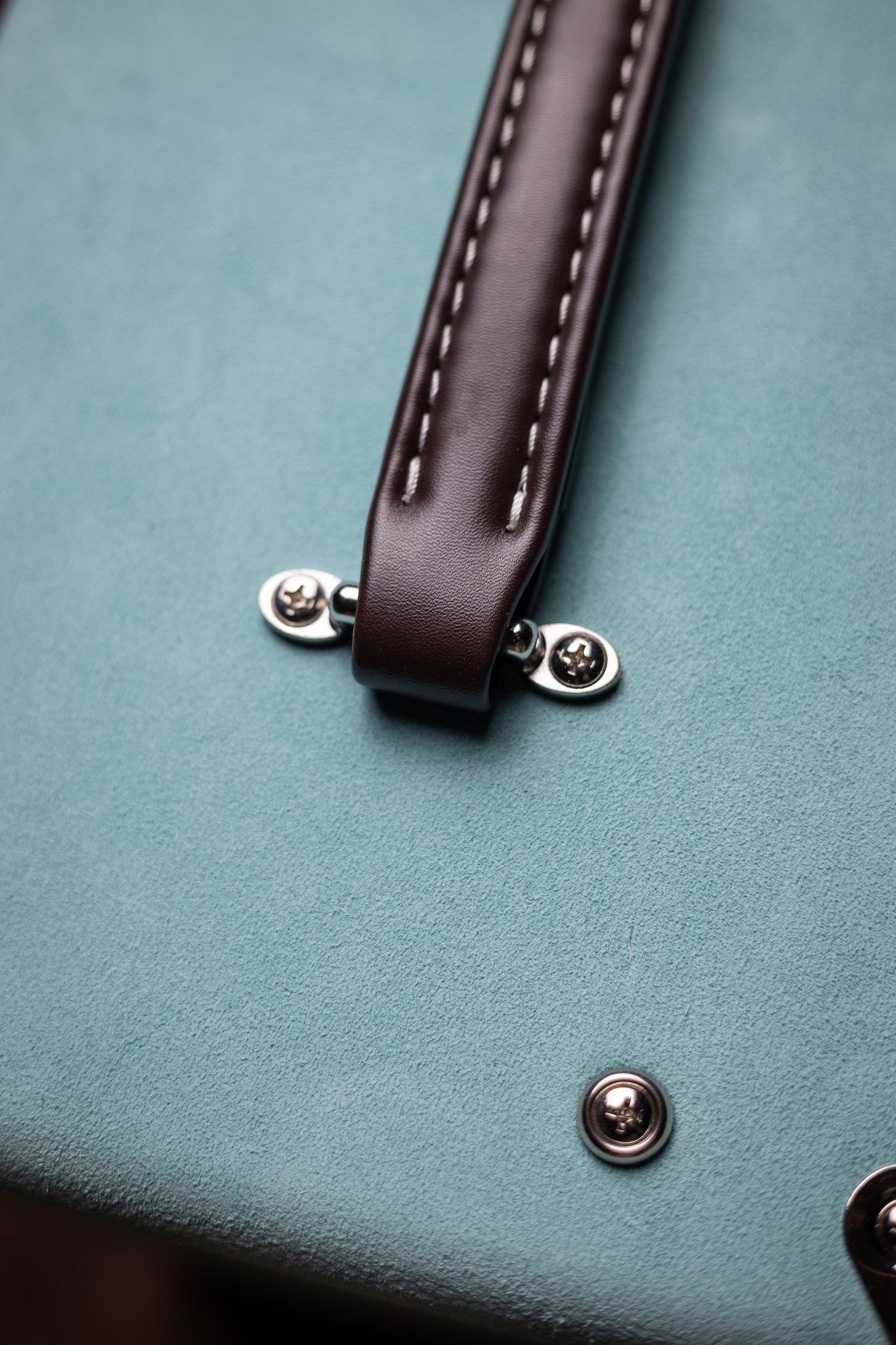 Two-Rock Studio Signature Combo - Silver Anodize, Mint Suede, Cane Cloth, Buckskin Piping, Silver Knobs