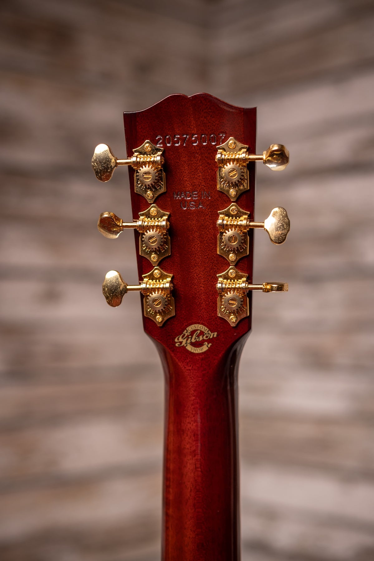 Pre-Owned Gibson Custom L-00 Standard Acoustic Electric Guitar - Grizzly Burst