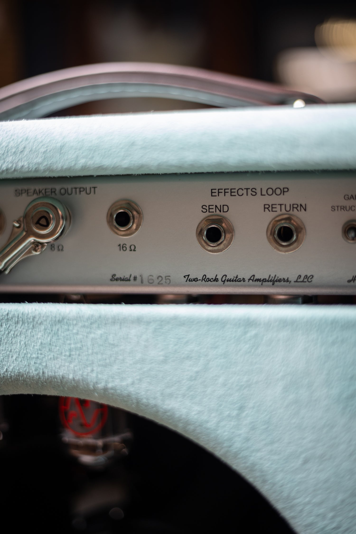 Two-Rock Studio Signature Combo - Silver Anodize, Mint Suede, Cane Cloth, Buckskin Piping, Silver Knobs