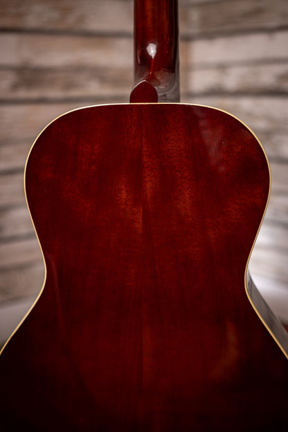 Pre-Owned Gibson Custom L-00 Standard Acoustic Electric Guitar - Grizzly Burst
