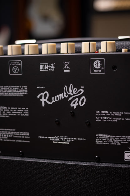 Fender Rumble 40 V3 Bass Combo Amp
