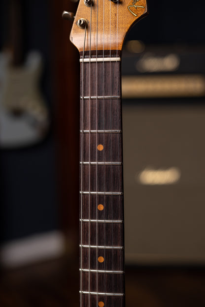 2024 Fender Custom Shop Limited Editon Roasted Maple ‘61 Stratocster Super Heavy Relic Electric Guitar - Sherwood Over Sunburst