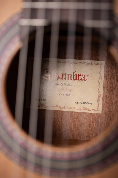Alhambra 1 OP Nylon-string Classical Guitar - Natural