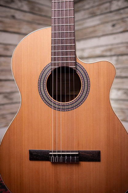 Alhambra 1 OP Cutwater Student Nylon String Acoustic-Electric Guitar