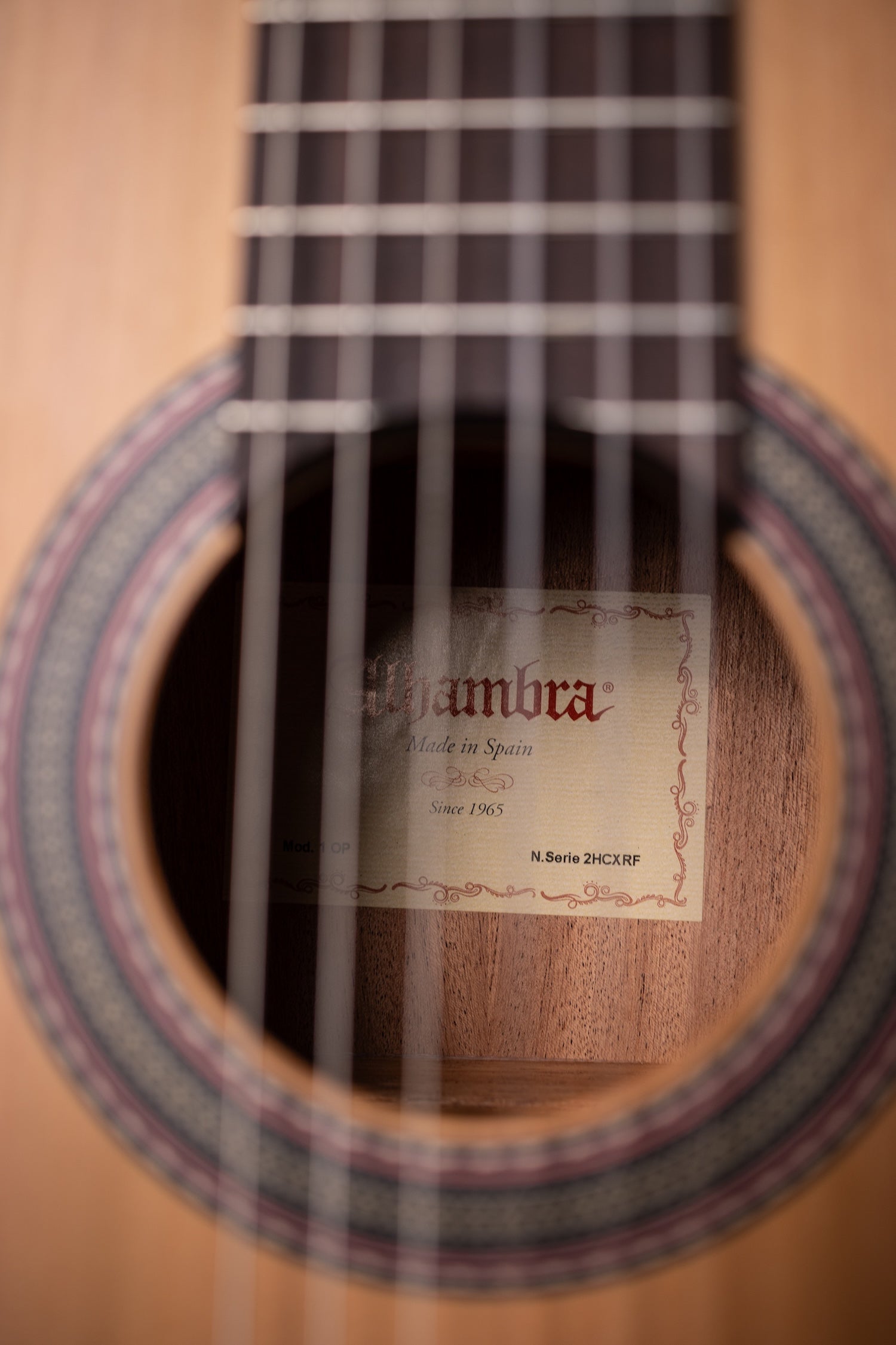Alhambra 1 OP Nylon-string Classical Guitar - Natural