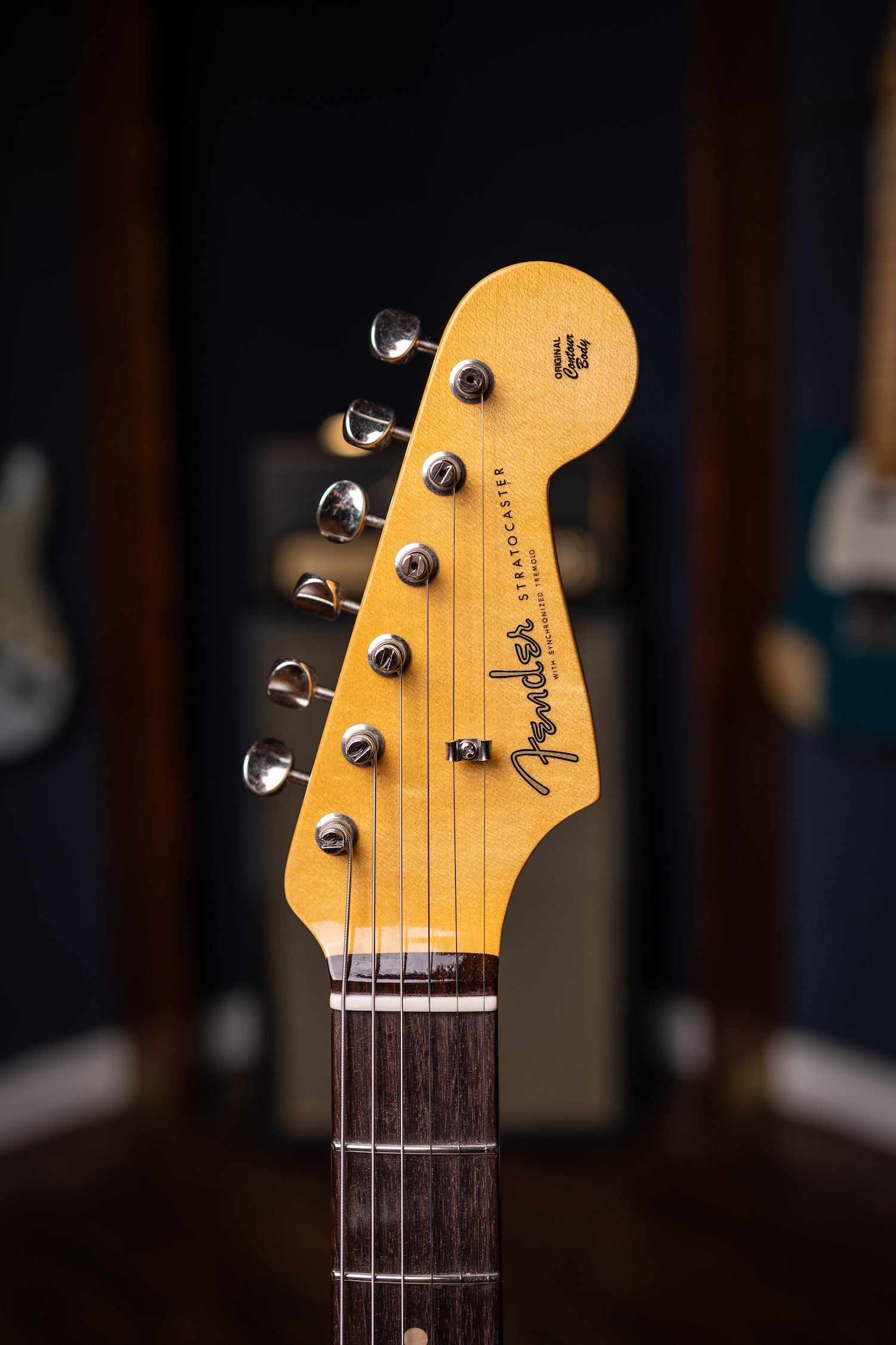Fender Custom Shop Vintage Custom 1959 Stratocaster Electric Guitar - First Red