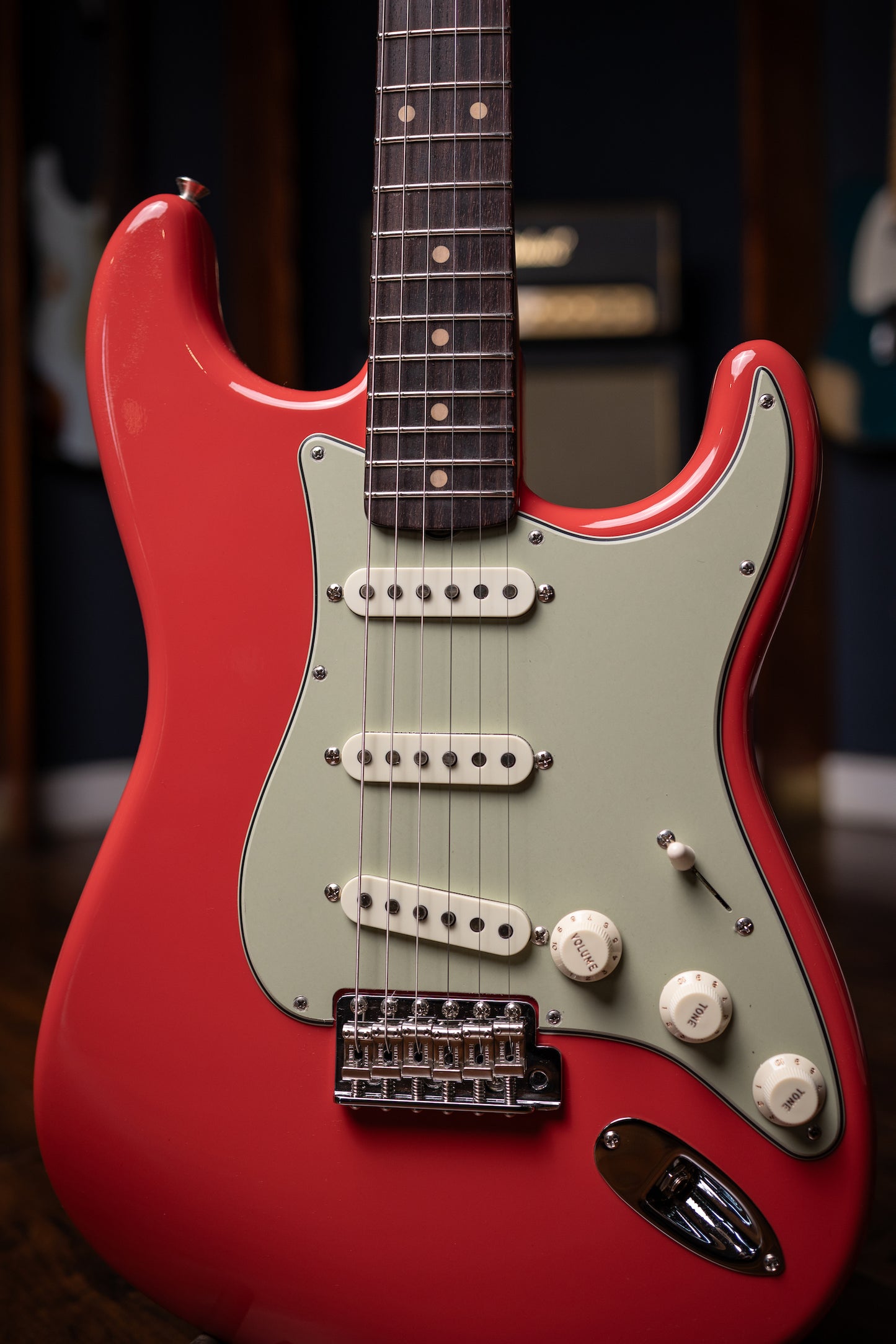 Fender Custom Shop Vintage Custom 1959 Stratocaster Electric Guitar - First Red