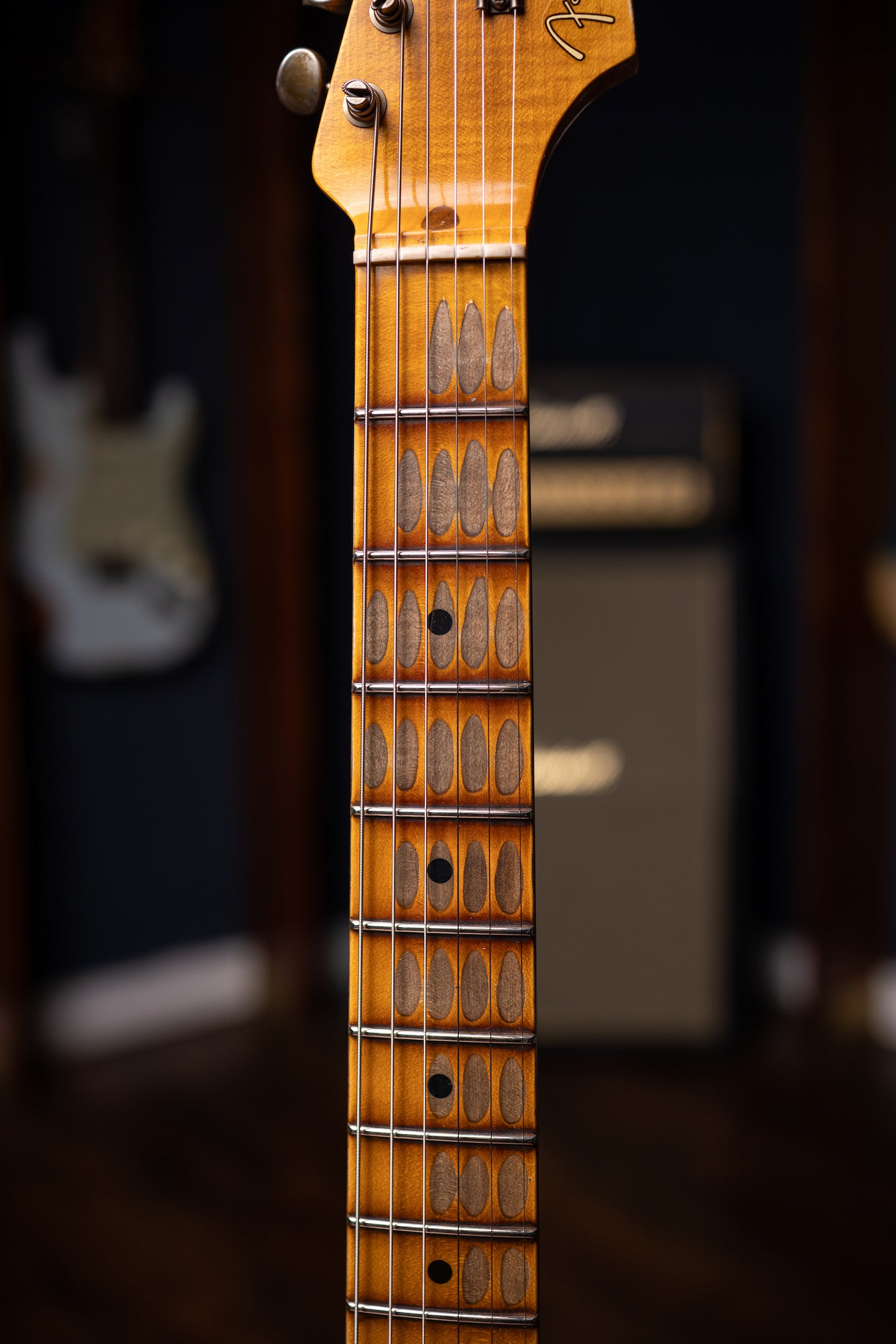 Fender Custom Shop Stratocaster 1957 Heavy Relic Electric Guitar - Aged 2-Color Sunburst