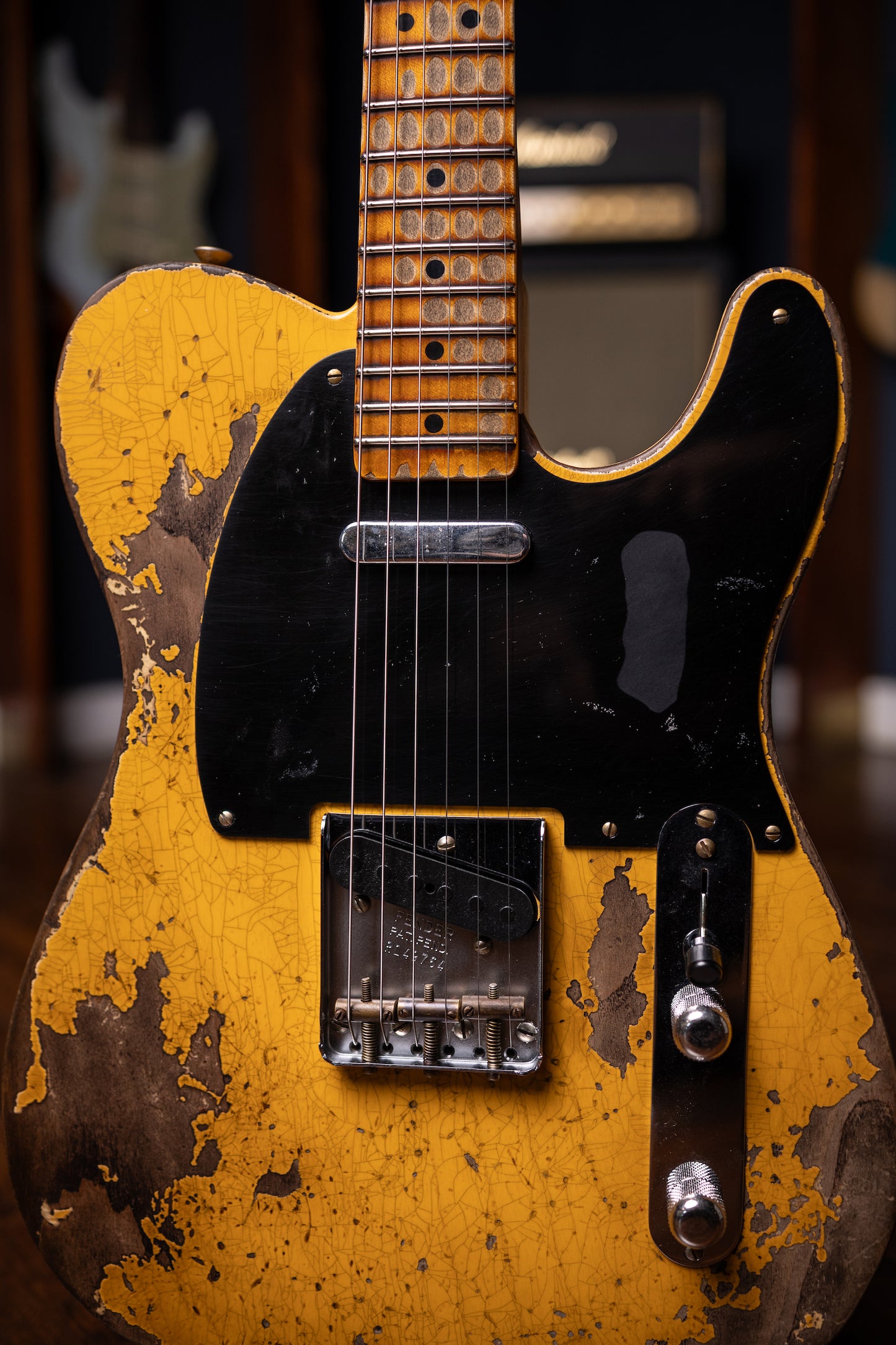 1952 Telecaster Super Heavy Relic 1-Piece Quartersawn Maple Neck - Aged Nocaster Blonde