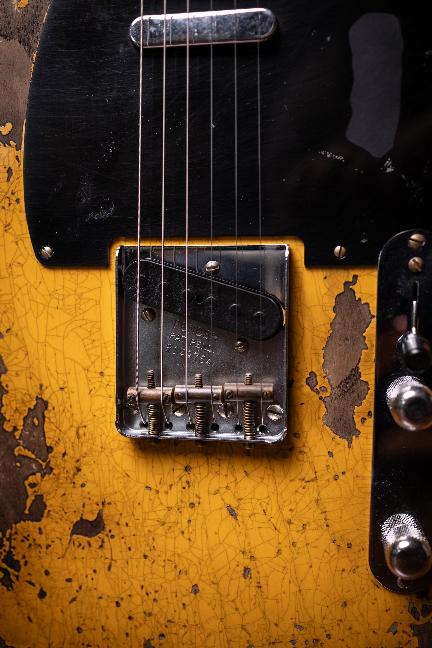 1952 Telecaster Super Heavy Relic 1-Piece Quartersawn Maple Neck - Aged Nocaster Blonde