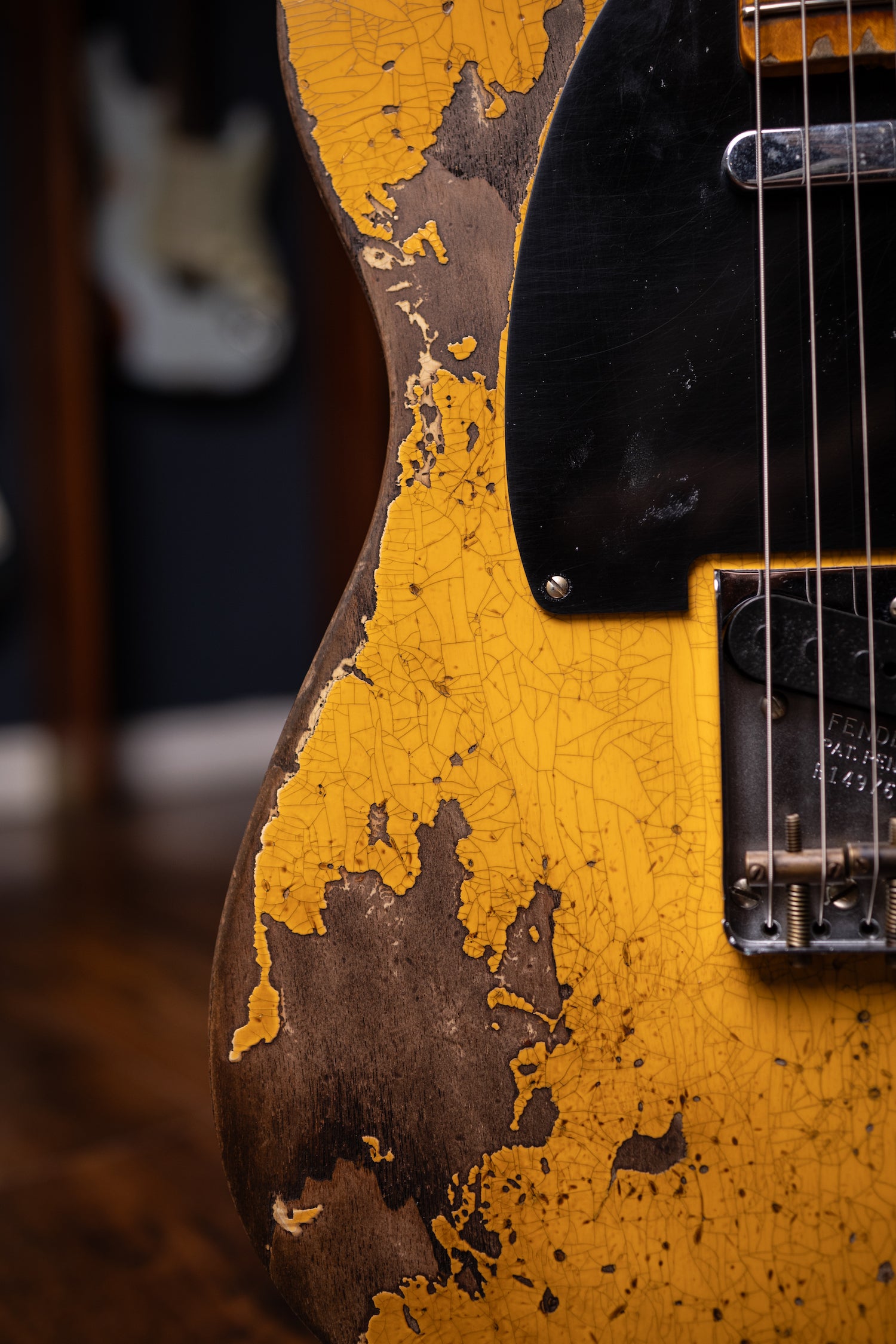 1952 Telecaster Super Heavy Relic 1-Piece Quartersawn Maple Neck - Aged Nocaster Blonde