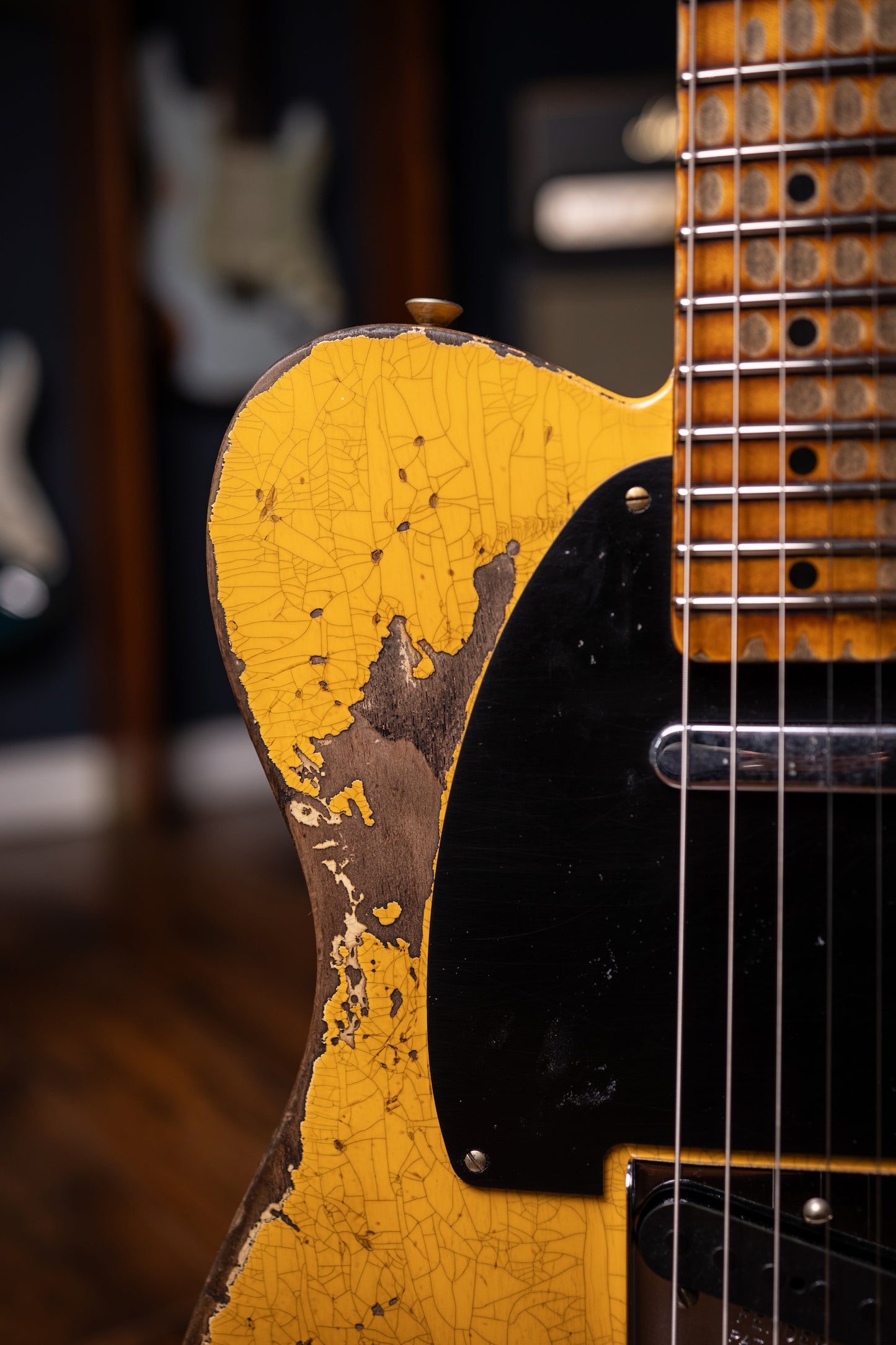 1952 Telecaster Super Heavy Relic 1-Piece Quartersawn Maple Neck - Aged Nocaster Blonde