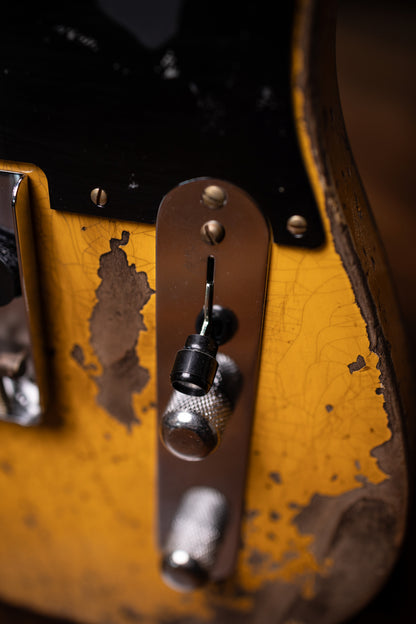 1952 Telecaster Super Heavy Relic 1-Piece Quartersawn Maple Neck - Aged Nocaster Blonde