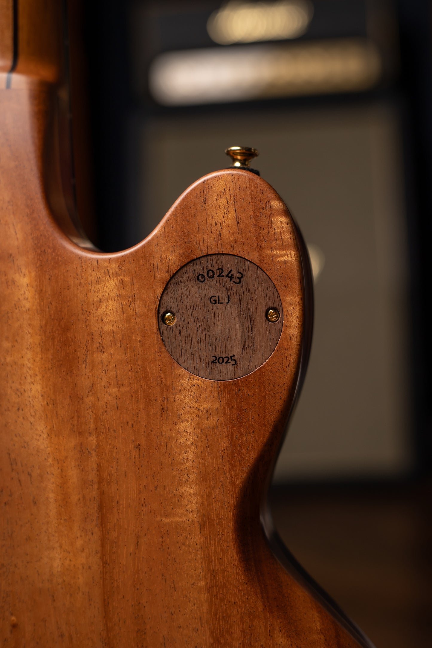 2025 Lowden GL-J Flammed Koa Electric Guitar - Natural