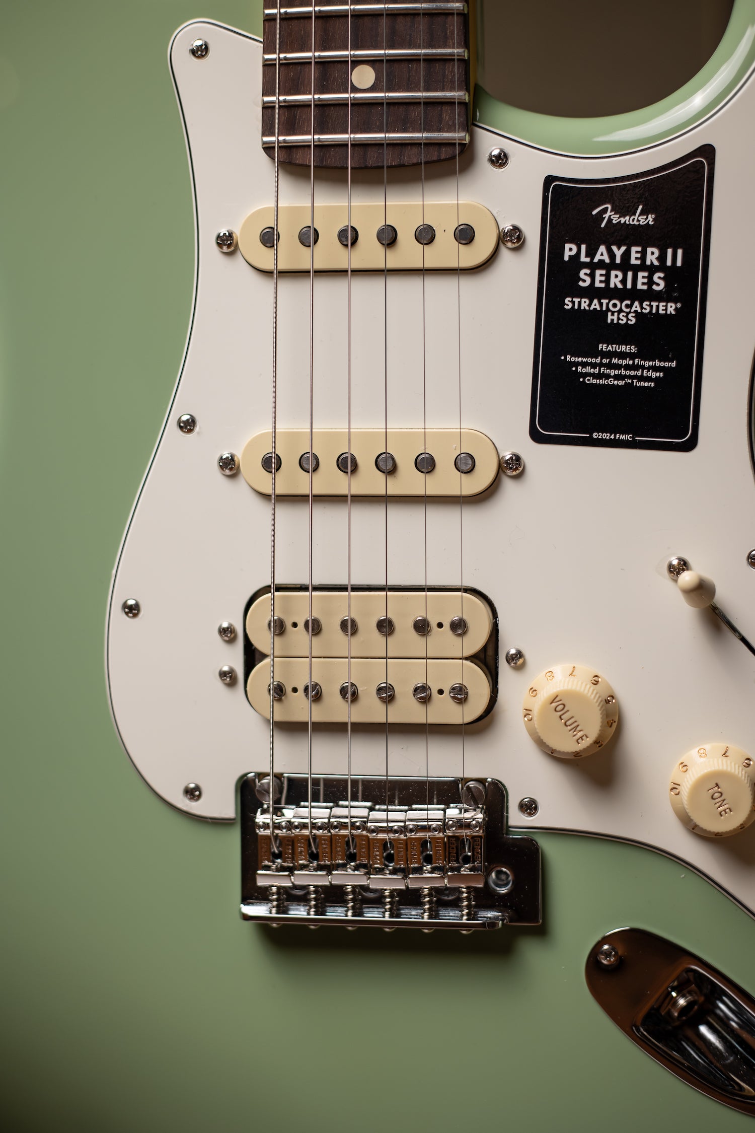 Fender Player II Stratocaster® HSS Electric Guitar - Birch Green