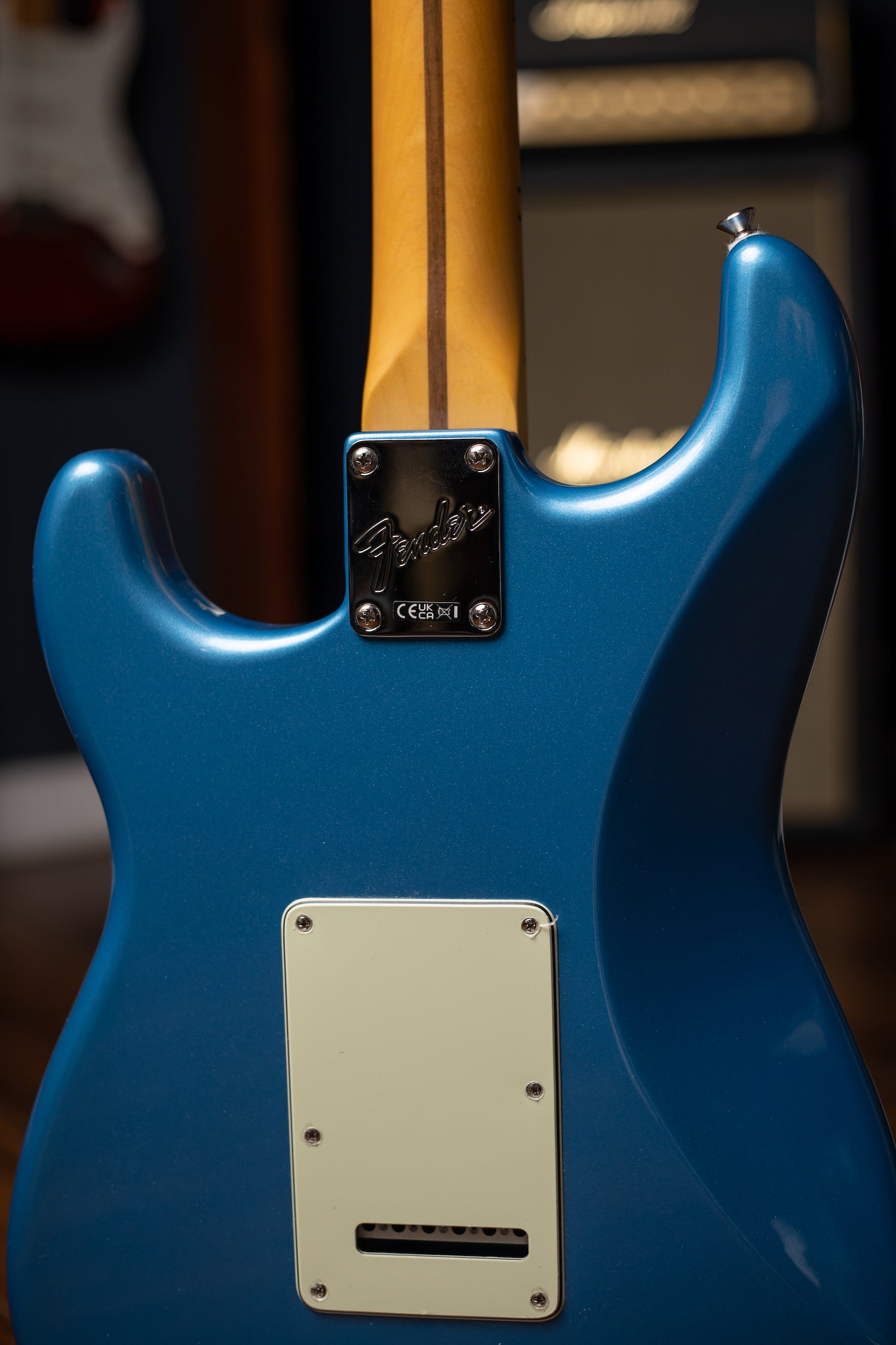 Fender American Professional Classic Stratocaster® HSS Electric Guitar - Lake Placid Blue