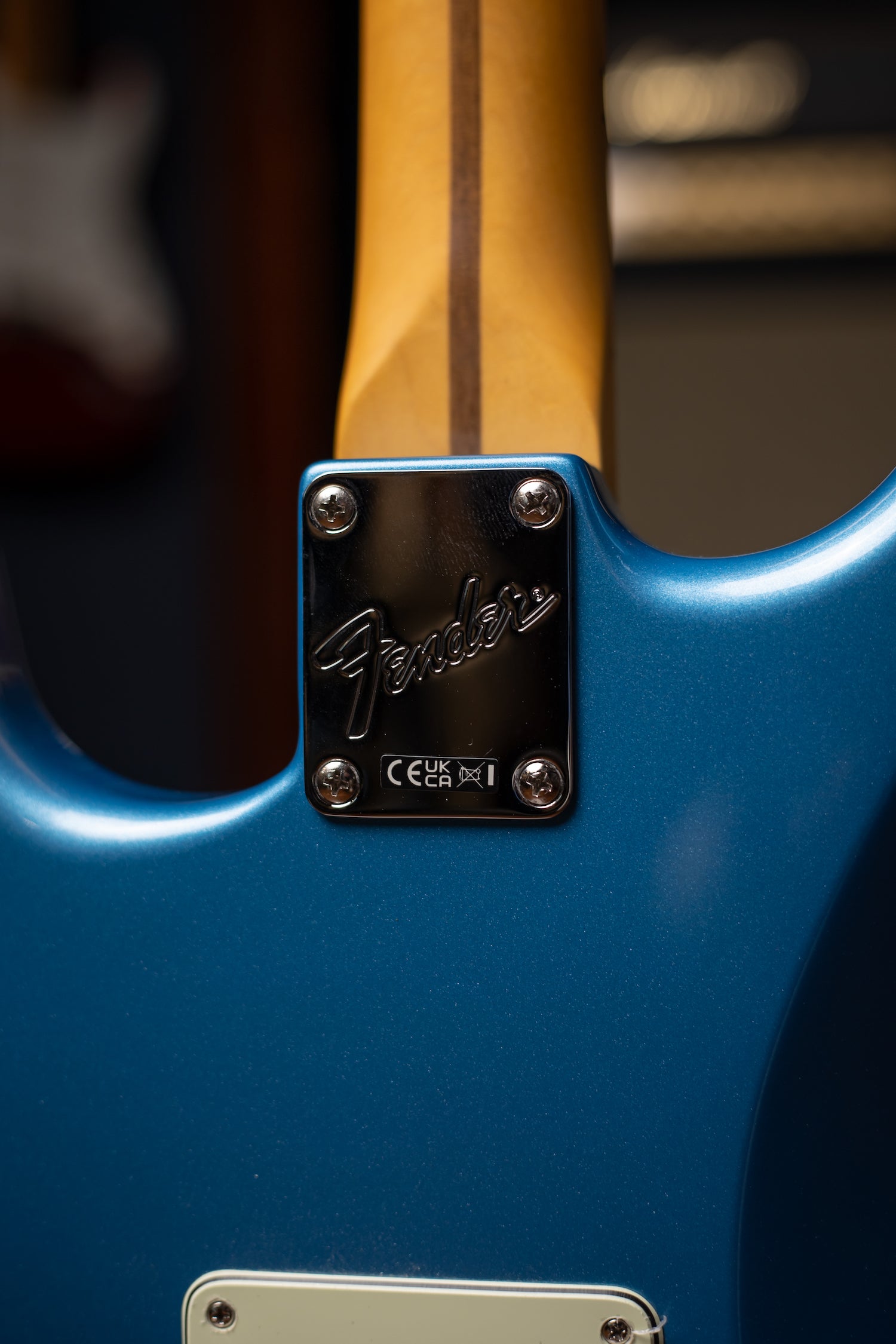 Fender American Professional Classic Stratocaster® HSS Electric Guitar - Lake Placid Blue