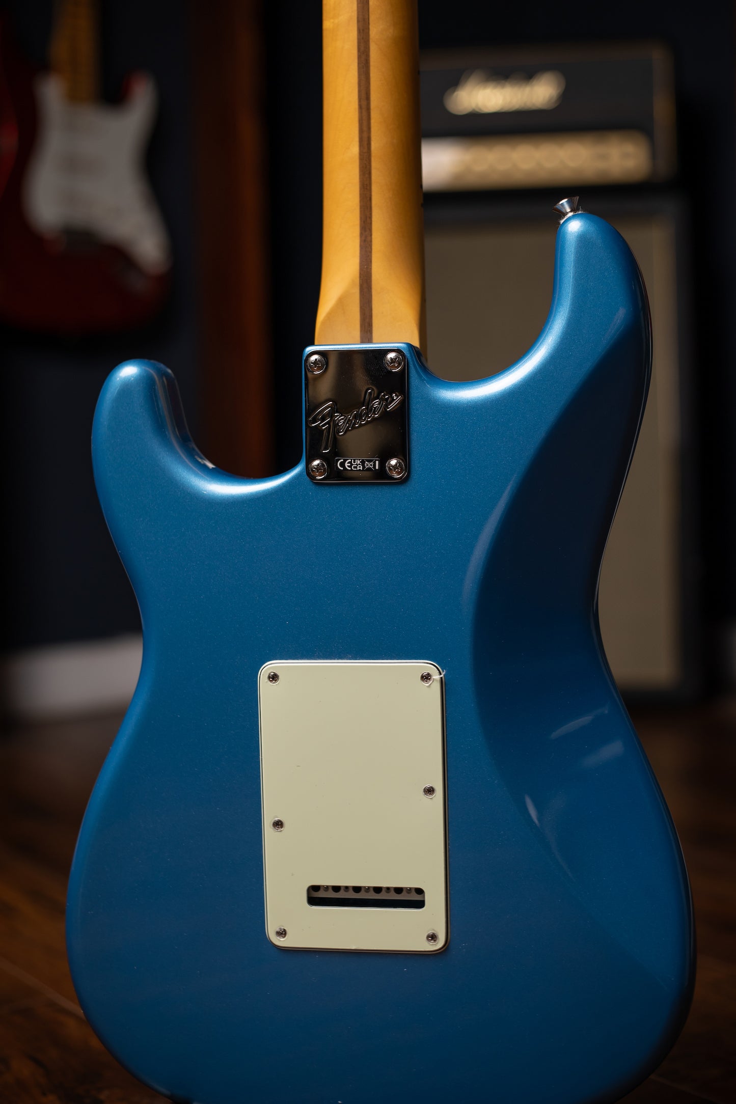 Fender American Professional Classic Stratocaster® HSS Electric Guitar - Lake Placid Blue