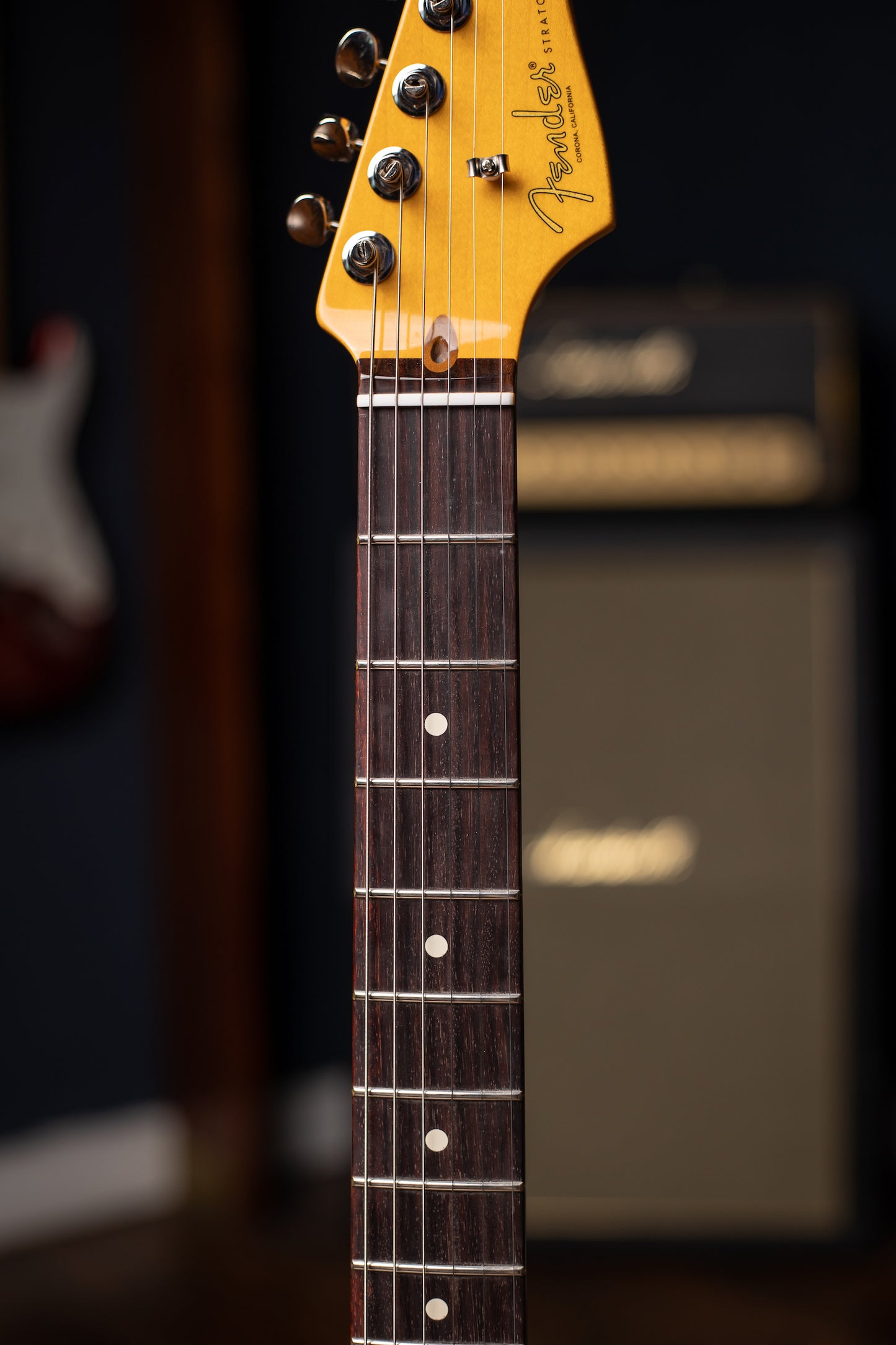 Fender American Professional Classic Stratocaster® Electric Guitar - Sherwood Green Metallic