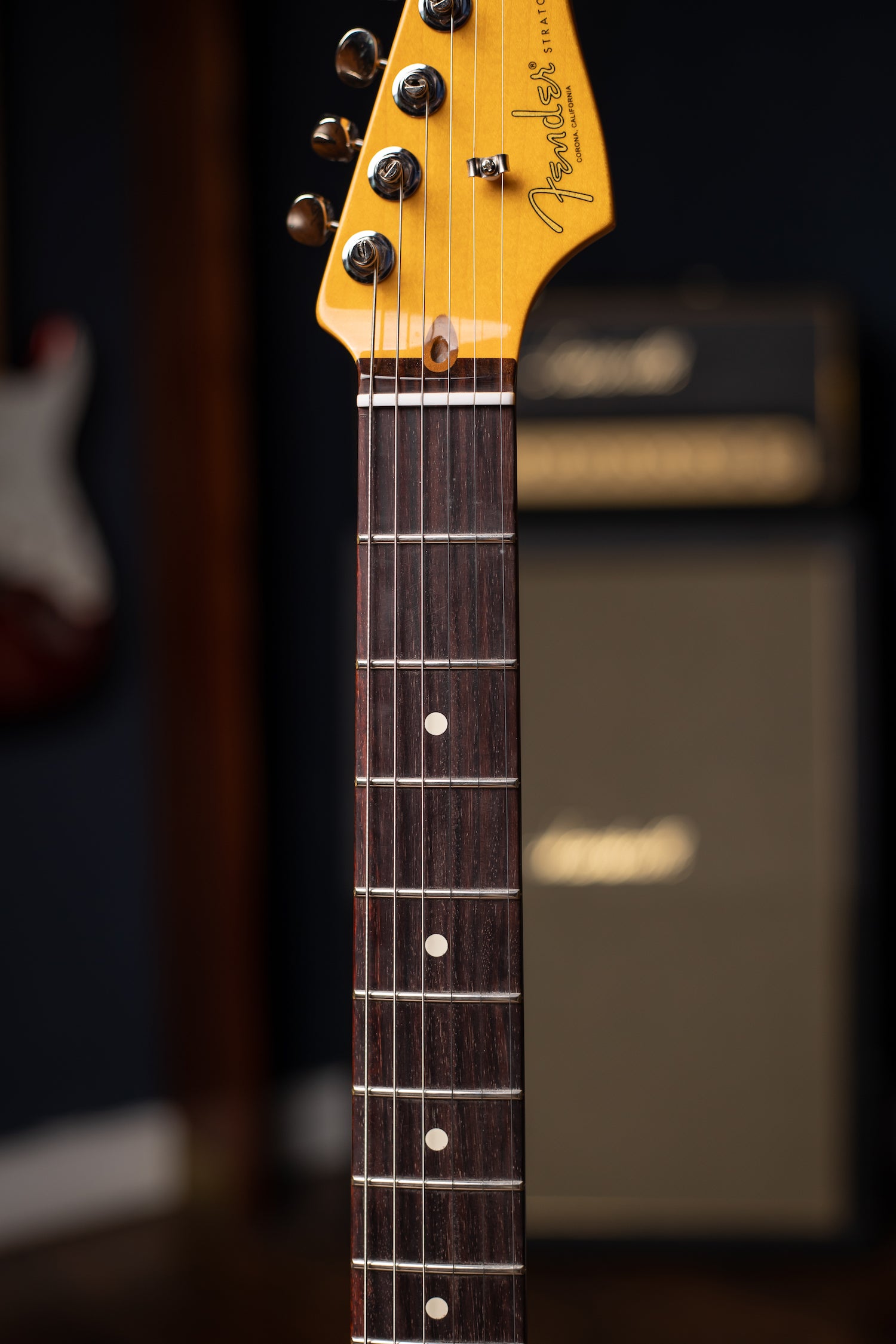 Fender American Professional Classic Stratocaster® Electric Guitar - Sherwood Green Metallic