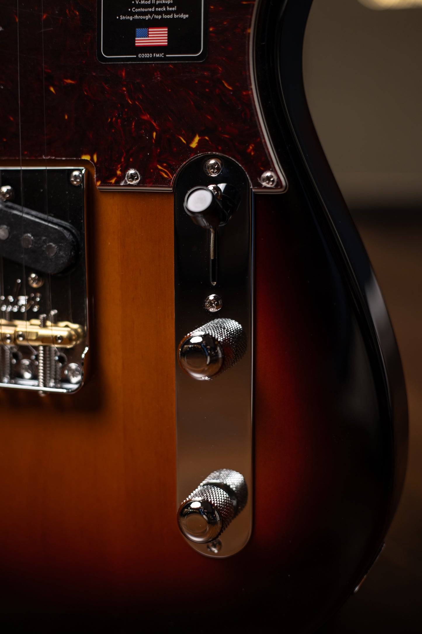 Fender American Professional II Telecaster Electric Guitar- 3-Color Sunburst
