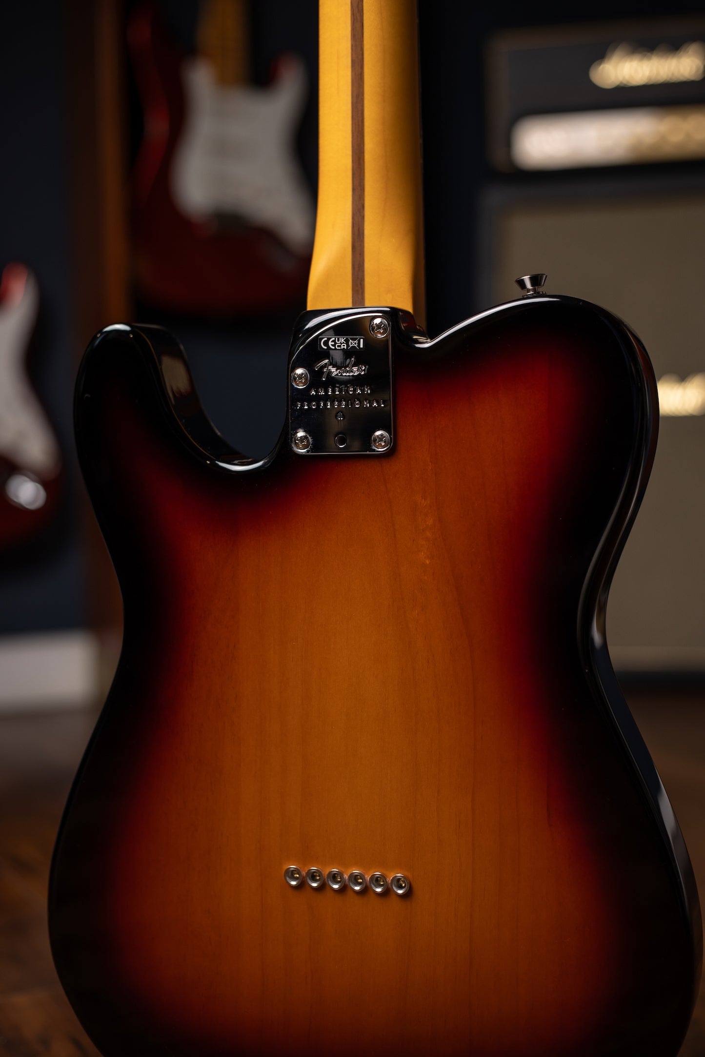 Fender American Professional II Telecaster Electric Guitar- 3-Color Sunburst