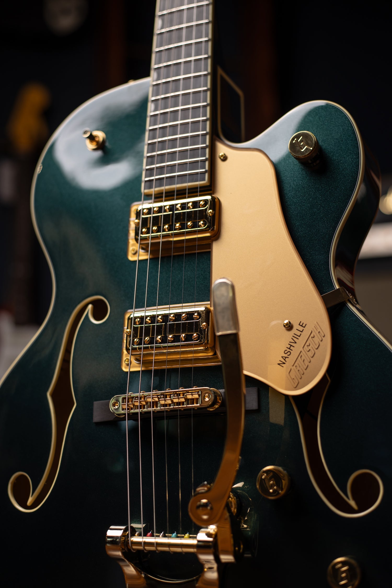 Gretsch Synchromatic™ Nashville™ Hollow Body Single-Cut with Bigsby® - Cadillac Green
