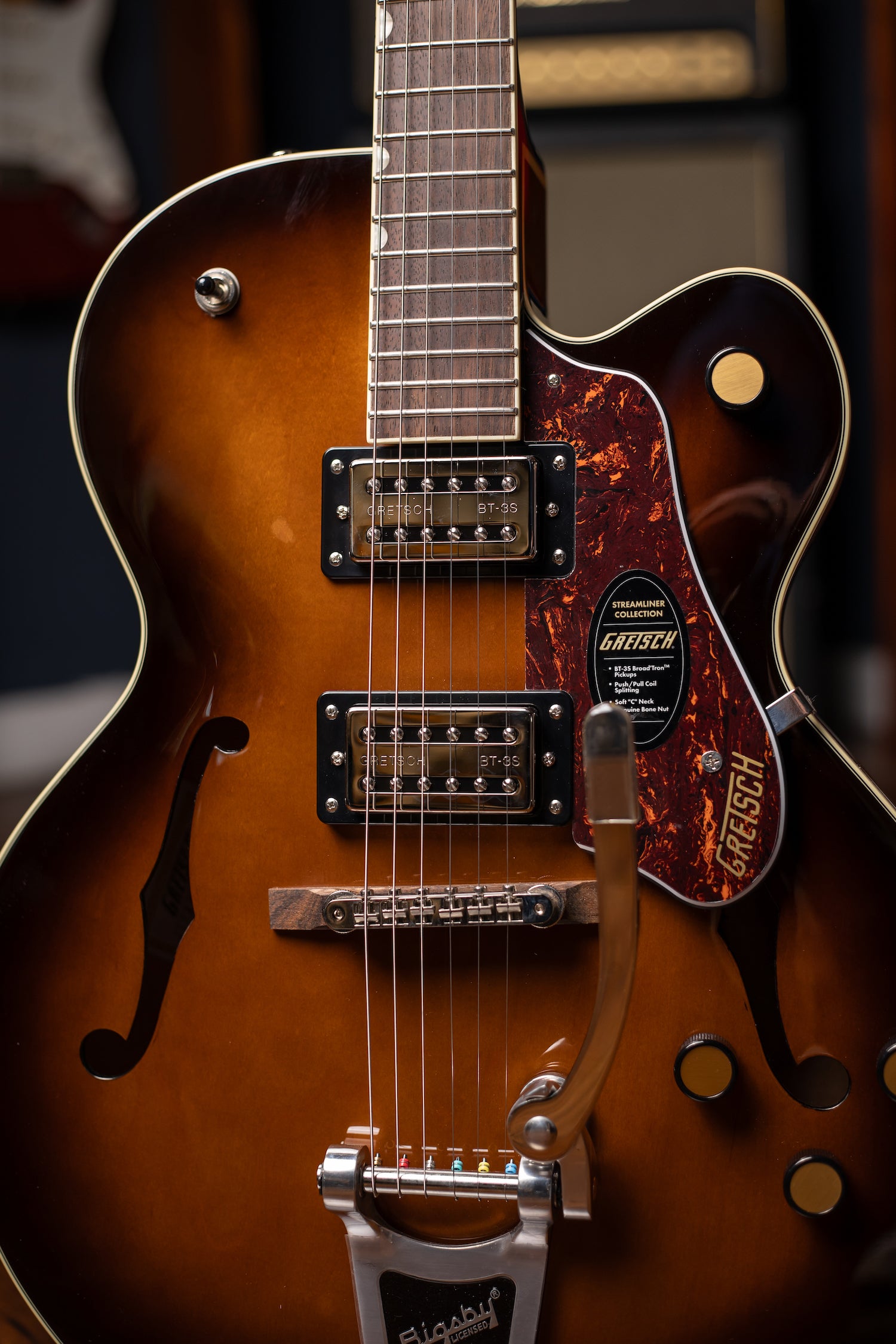 Gretsch G2420T Streamliner™ Hollow Body with Bigsby® - Robusto Burst